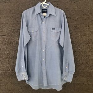 Vintage Wrangler Button-Down TALL